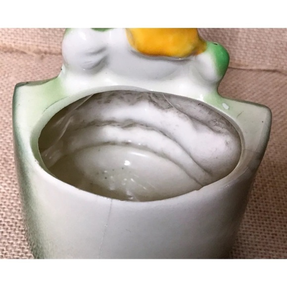 Vintage Southern Belle Planter Watermelon Dress Kitsch Novelty Whimsical - Picture 6 of 8